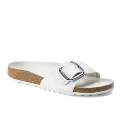 Birkenstock Women's Madrid Big Buckle White