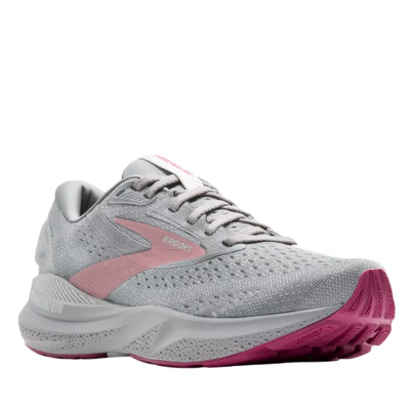 Brooks Women's Adrenaline GTS 24 Wide Grey/White