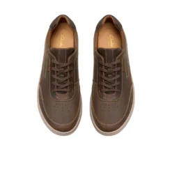 Clarks Men's Mapstone Trail Beeswax Leather Brown
