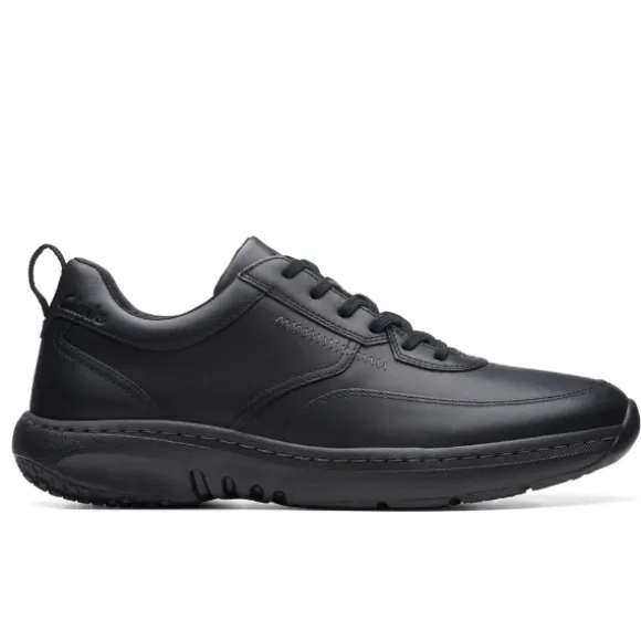 Clarks Men's Pro Lace Black Leather