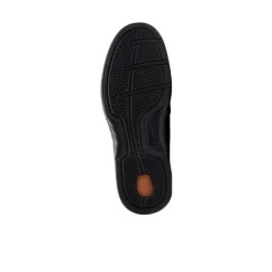Clarks Men's Un Briley Step Leather Wide Black