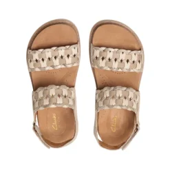 Clarks Women's Arwell Glide Wide Metallic