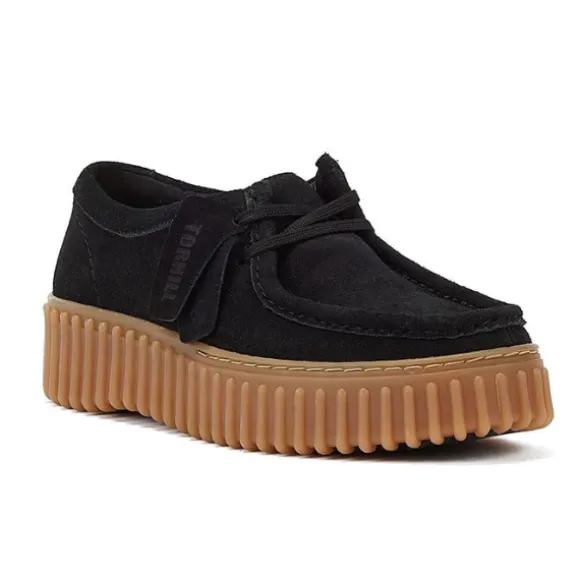 Clarks Women's Torhill Bee Black Suede