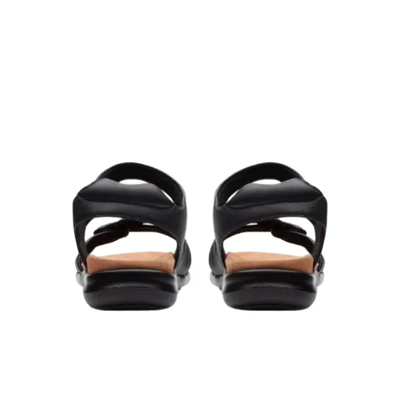 Clarks Women's Wide Kitly Ave Black Leather