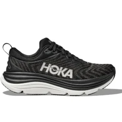 HOKA Men's Gaviota 5 (Medium Width) Black / White