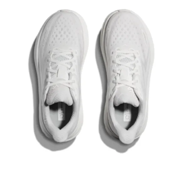 HOKA Women's Clifton 9 (Medium) White