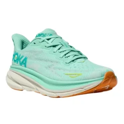 HOKA Women's Clifton 9 Seafoam/Aqua Breeze
