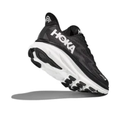 HOKA Women's Clifton 9 Wide Black / White