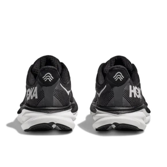 HOKA Women's Clifton 9 Wide Black / White