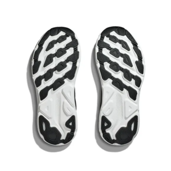 HOKA Women's Clifton 9 Wide Black / White