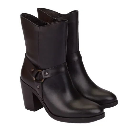 Nassima Women's Tours 008 Black Leather