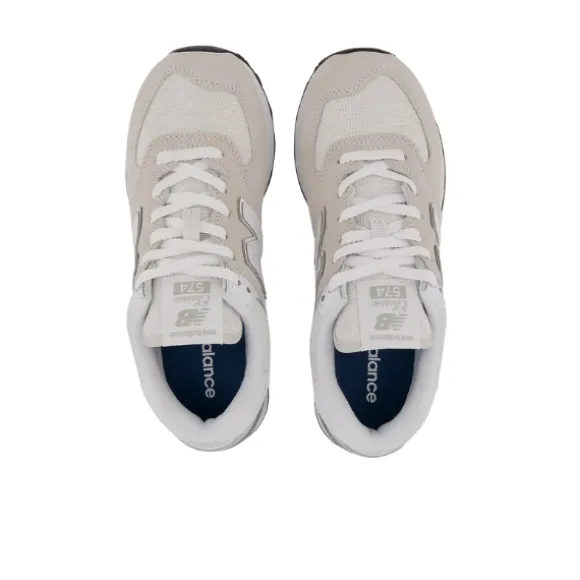 New Balance Women's 574 Core White/Grey