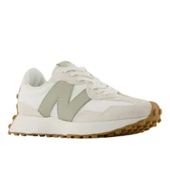 New Balance Women's 327 White/Olive