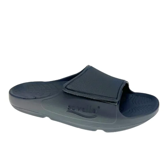 Sovella Men's PF Velcro Slide Dark Grey