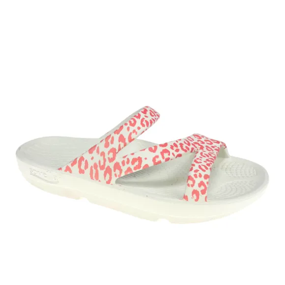 Sovella Women's PF Slide Pink/Leopard