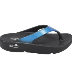 Sovella Women's PF Thong Blue/Metallic