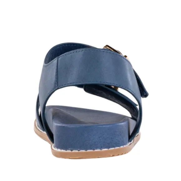 Ziera Women's Hastice Blue Leather